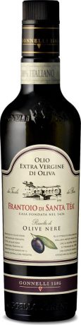 Gonnelli Extra Vergine "Frantoio di Santa Tea Raccolta di olive nere" масло оливковое нерафинированное, 500 мл