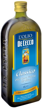 De Cecco Оливковое масло Extra Vergine классическое, 1 л