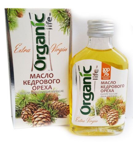 Organic Life масло кедрового ореха, 100 мл
