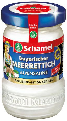 Schamel Хрен с альпийскими сливками, 135 г