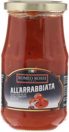 Romeo Rossi соус томатный для пасты Арраббиата, 350 г