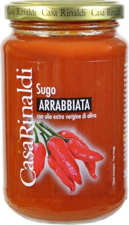 Casa Rinaldi Соус томатный Аррабьята пикантный, 350 г