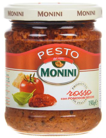 Monini Pesto Rosso соус песто томатный, 190 г