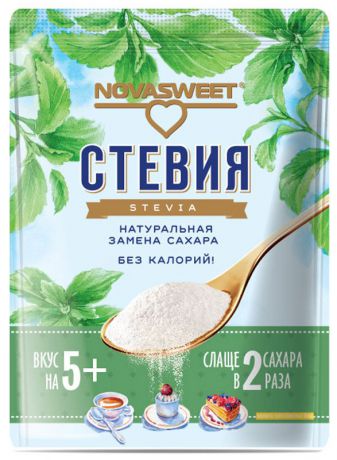 Novasweet стевия столовый подсластитель, 200 г