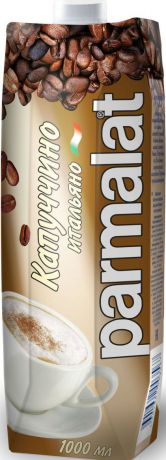 Parmalat Капучино молочно-кофейный напиток, 1 л