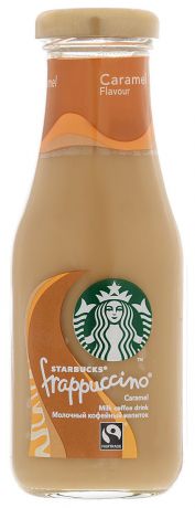 Starbucks Frappuccino Caramel, молочный кофейный напиток, 1,2%, 250 мл