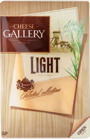 Cheese Gallery Сыр Лайт, 20%, нарезка, 150 г