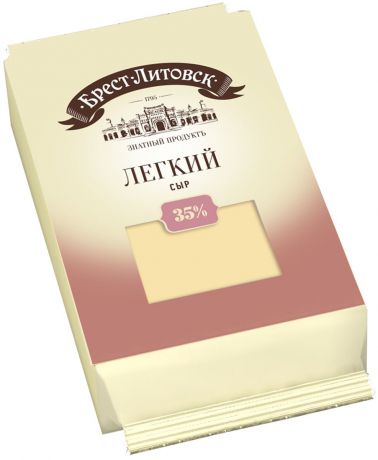 Брест-Литовск Сыр Легкий 35%, 200 г