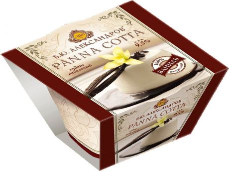 Б.Ю. Александров Panna Cotta Пудинг Ваниль 9,5%, 160 г