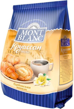 Mont Blanc круассаны мини "Бурбонская ваниль", 200 г