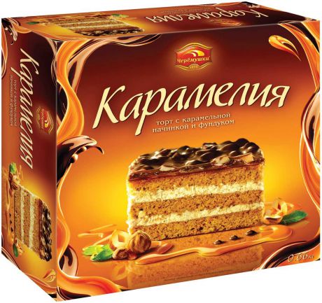 Черемушки Карамелия торт, 660 г