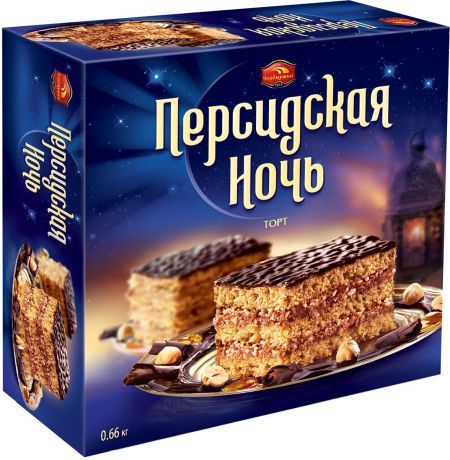 Черемушки Персидская ночь торт песочный, 660 г