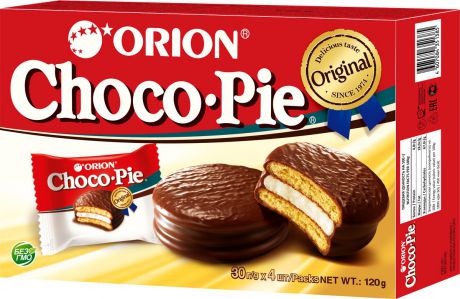 Orion ChocoPie пироженое, 120 г