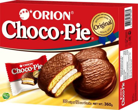 Orion ChocoPie пирожное, 360 г