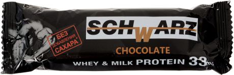 Schwarz Батончик со вкусом "Шоколад" с высоким содержанием протеина 33%, 50 г