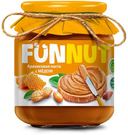 Арахисовая паста без масла Funnut 