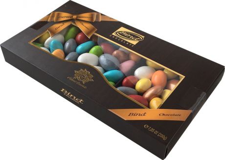 Bind миндаль в шоколаде в разноцветной глазури драже, 200 г