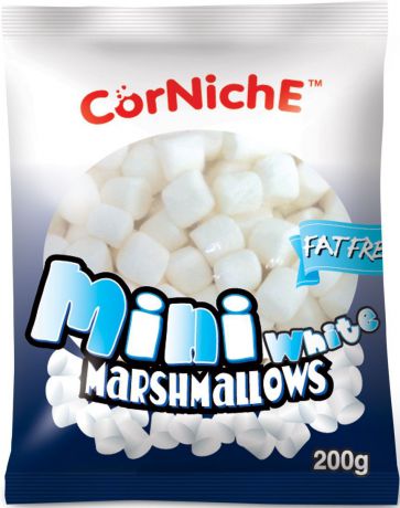 Corniche Marshmallows мини white, 200 г