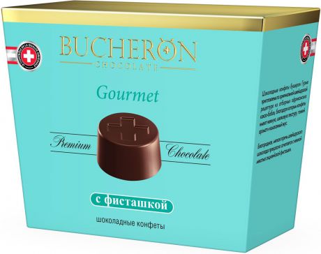 Bucheron Gourmet конфеты с фисташкой, 175 г
