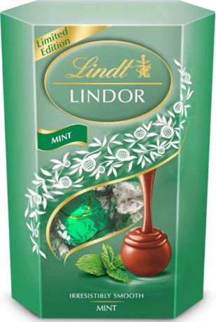 Конфеты Lindt "Lindor. Мятные", 200 г
