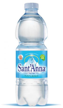 Вода минеральная природная питьевая столовая негазированная Sant