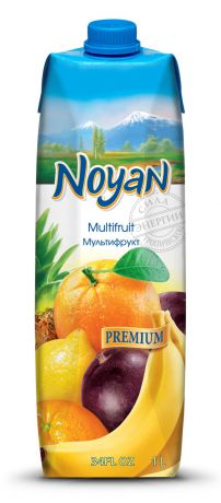 Нектар Noyan Premium Мультифрукт, 1 л