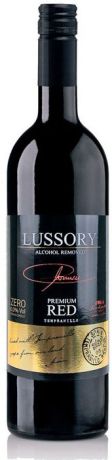 Вино безалкогольное красное сухое Lussory Premium Tempranillo, 750 мл