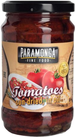 Paramonga Вяленые томаты в подсолнечном масле, 295 г