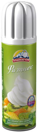 Крем взбитый Альпенгурт "Фитнес" на основе молока и растительных масел, пастеризованный, 16%, 250 г