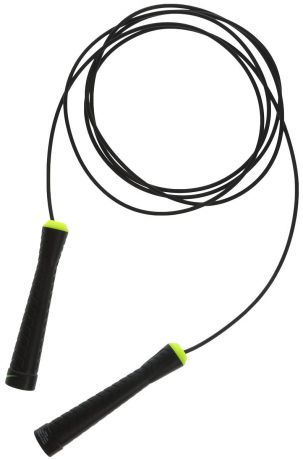 Скакалка Nike "Basic Speed Rope Ns", цвет: черный, желтый