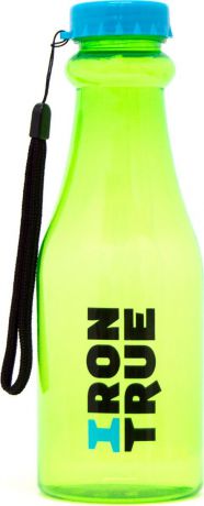 Бутылка спортивная Irontrue "Classic Series", цвет: голубой, зеленый, 550 мл. ITB921-550