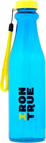 Бутылка спортивная Irontrue "Classic Series", цвет: голубой, желтый, 750 мл. ITB921-750