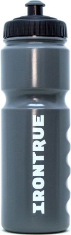Бутылка спортивная Irontrue "Classic Series", цвет: черный, серый, 750 мл. ITB711-750