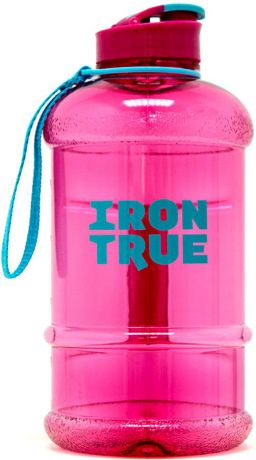 Бутылка спортивная Irontrue "Classic Series", цвет: розовый, 1,3 л. ITB941-1300