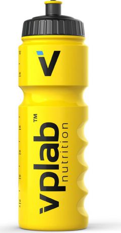 Бутылка для воды Vplab "Gripper", цвет: желтый, 750 мл