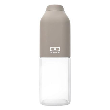Бутылка для воды Monbento "Positive", цвет: серый, 500 мл
