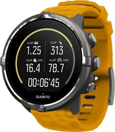 Часы спортивные Suunto "Spartan Sport Wrist HR Baro Amber, цвет: серый