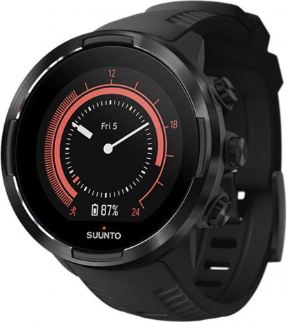 Часы спортивные Suunto "9 Baro", цвет: черный