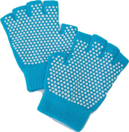 Перчатки для йоги Bradex, цвет: бирюзовый. SF 0277. Размеры 14 х 11 х 4 см