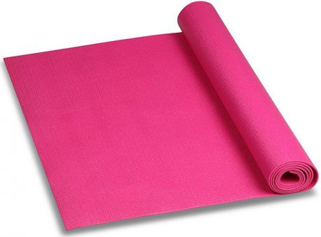 Коврик для йоги и фитнеса "Indigo", цвет: цикламеновый, 173 х 61 х 0,6 см
