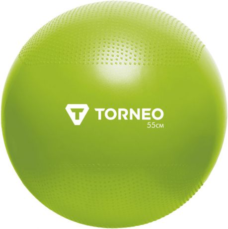 Мяч гимнастический "Torneo", цвет: зеленый, диаметр 55 см