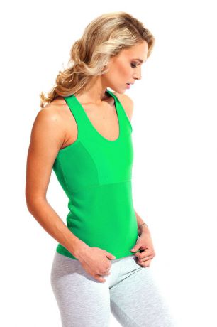 Майка для похудения женская Bradex Body Shaper, цвет: зеленый. SF 0142. Размер L (48)