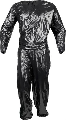 Костюм-сауна для похудения Torneo "Slimming Sauna Suit", цвет: черный, размер 44-52