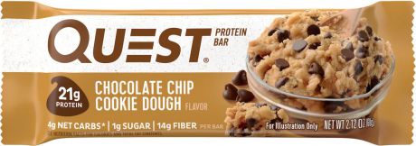 Батончик протеиновый Quest Nutrition "QuestBar", шоколадное печенье, 60 г