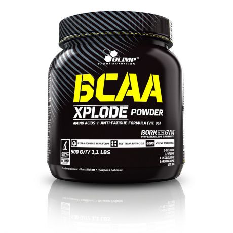 Аминокислотный комплекс Olimp Sport Nutrition "BCAA Xplode Powder", лимон, 500 г