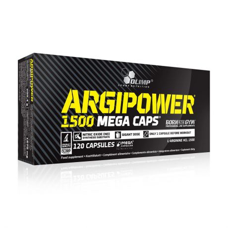 Аминокислотный комплекс Olimp Sport Nutrition "ARGI POWER Mega Caps 1500", 120 капсул