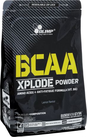 Комплекс аминокислотный Olimp Sport Nutrition "BCAA Xplode Powder", лимон, 1 кг