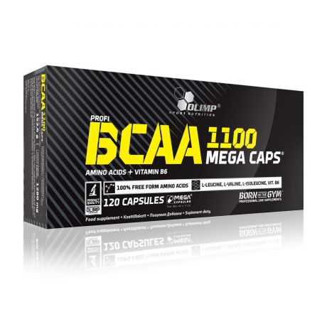 Аминокислотный комплекс Olimp Sport Nutrition "BCAA Mega Caps 1100", 120 капсул
