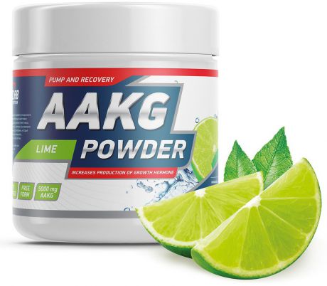Аминокислоты Geneticlab Nutrition "AAKG Powder", лайм, 150 г