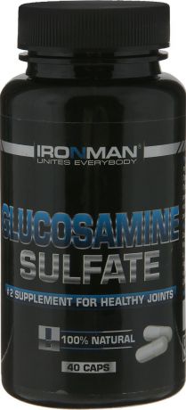 Глюкозамин Ironman "Глюкозамина Сульфат", 40 капсул